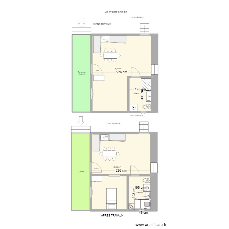 Bridier B sdb. Plan de 0 pièce et 0 m2