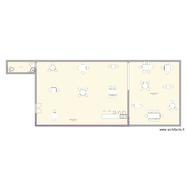 Le retour au source plan 2. Plan de 3 pièces et 196 m2