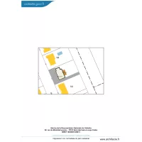 PLAN DE MASSE PESSAC