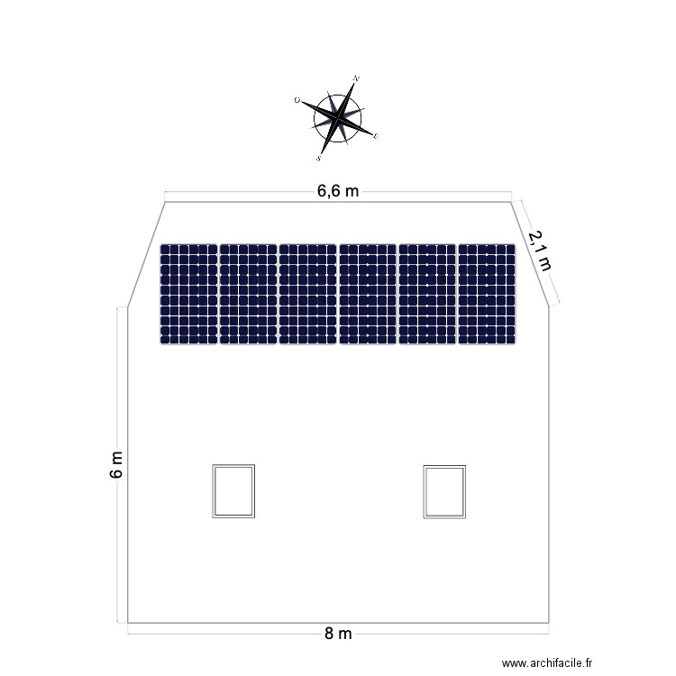 MAISON CHALAYE. Plan de 0 pièce et 0 m2