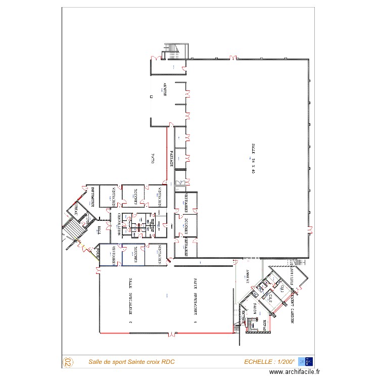 MODIF LOCAL RISQUE VMC ST CROIX. Plan de 0 pièce et 0 m2
