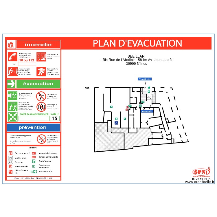 SEE LLARI RDC. Plan de 5 pièces et 199 m2