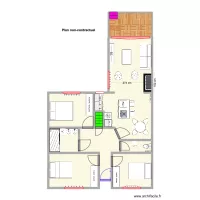 DELAUNE avec meuble modifi&eacute;