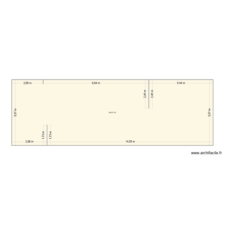 rdc. Plan de 0 pièce et 0 m2