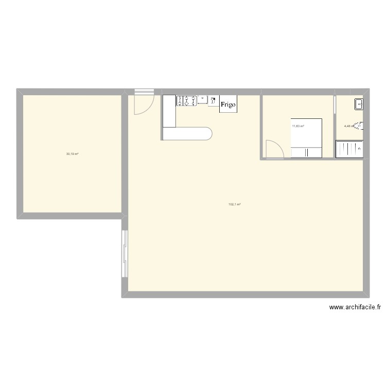 STL 1. Plan de 0 pièce et 0 m2