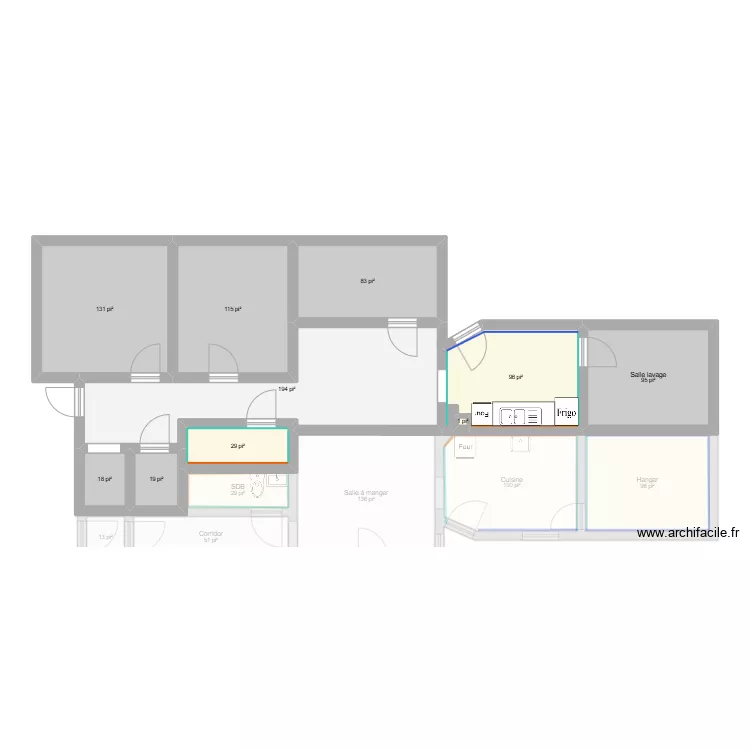 4440 Henri-Julien. Plan de 