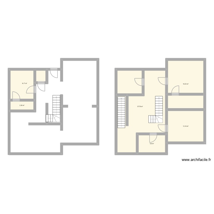 Maison fau. Plan de 0 pièce et 0 m2