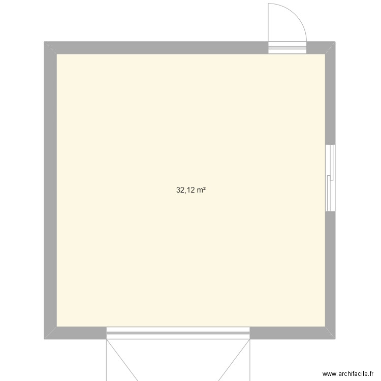 garage maison rouge. Plan de 0 pièce et 0 m2