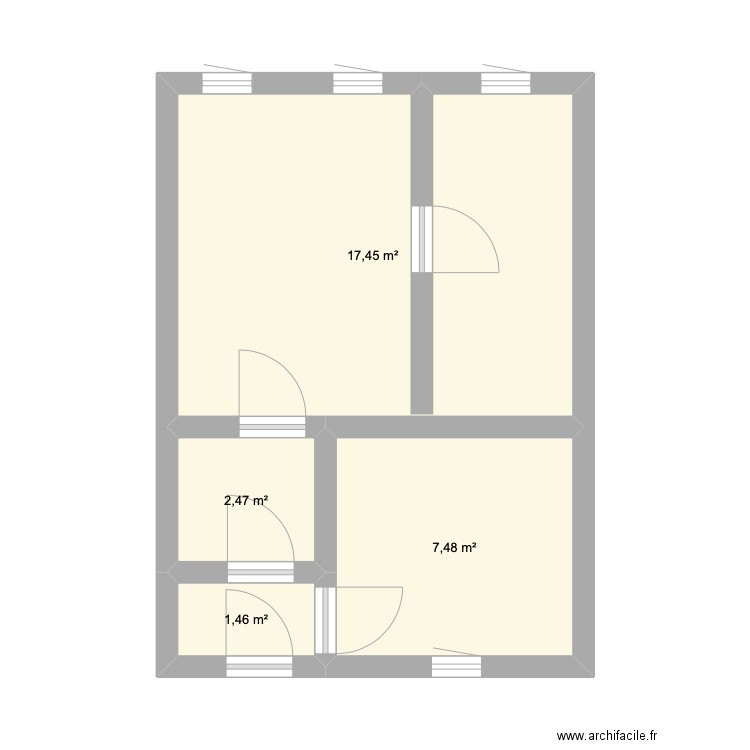 3EME. Plan de 0 pièce et 0 m2