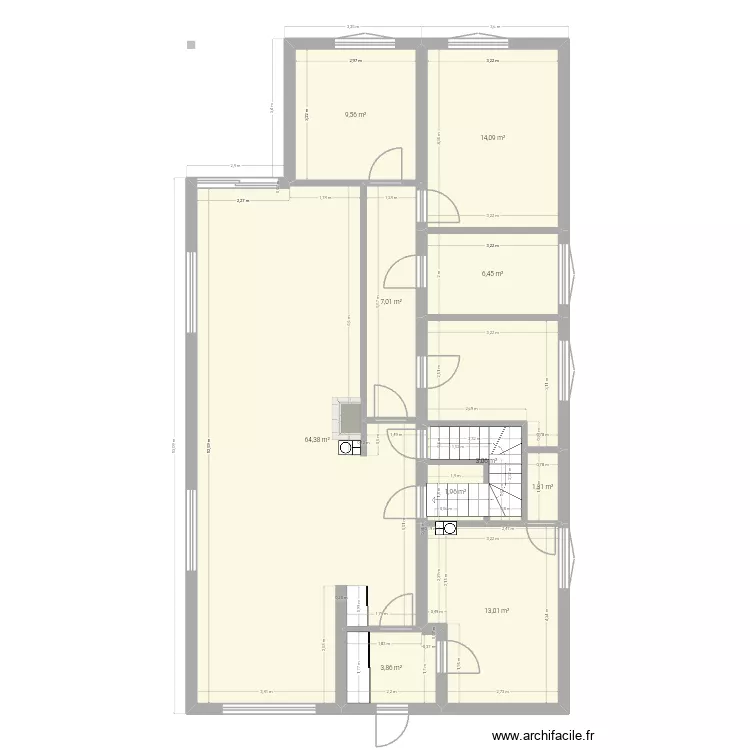 pastelowa okna meble2. Plan de 10  et 125 m²