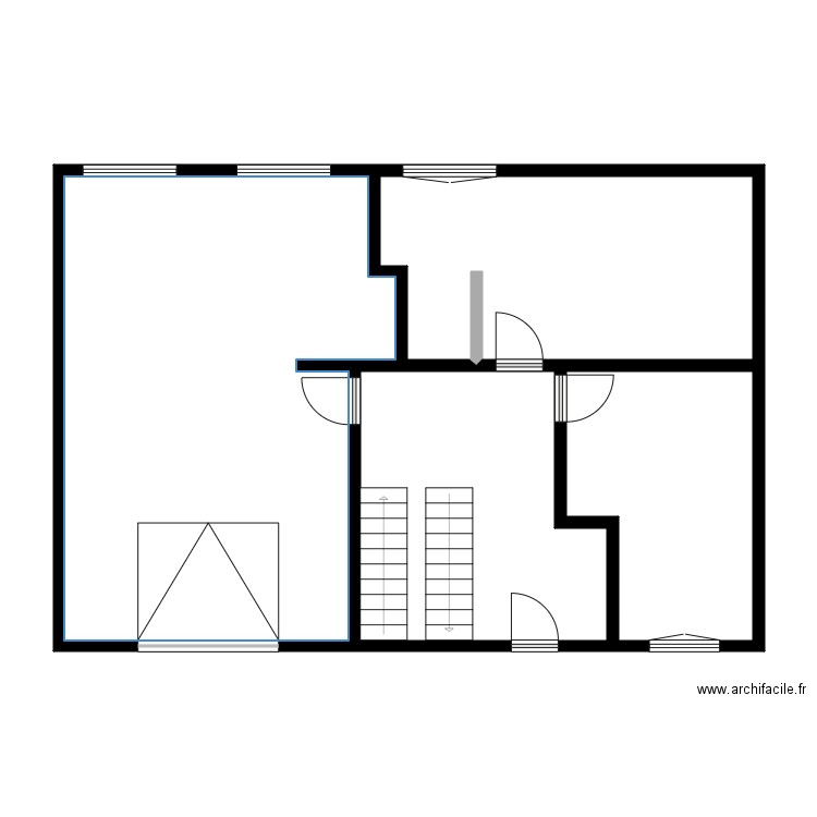 lecoeuche. Plan de 16 pièces et 173 m2