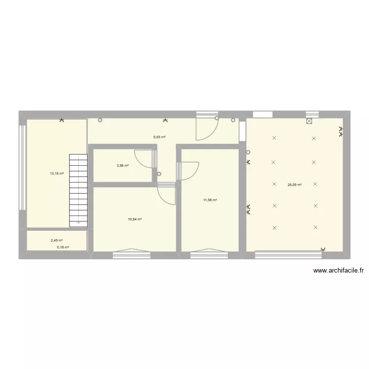 crupet. Plan de 8 et 79 m² crupet. Plan de 8 et 79 m²