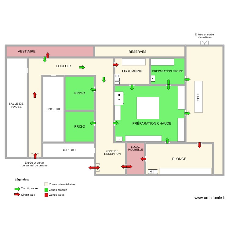 Plan cuisine zannoni. Plan de 0 pièce et 0 m2