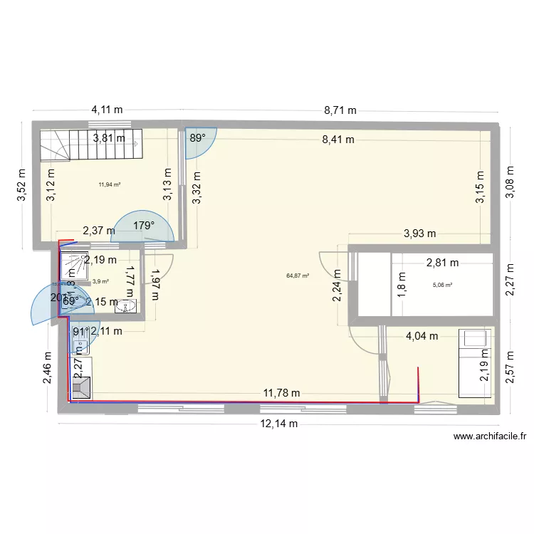 RDC R1 R2 terrasse ver 3.4. Plan de 36  et 531 m²