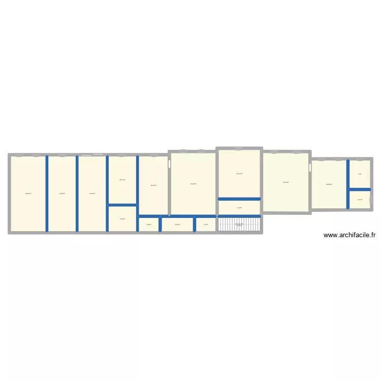 PAUL BERT EDL. Plan de 17  et 270 m²