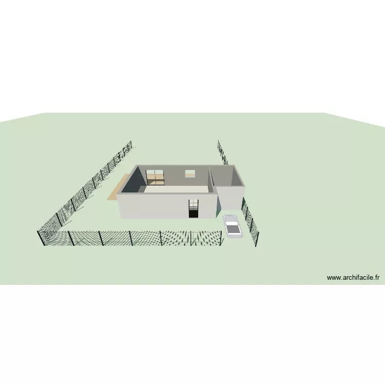 morgny vente. Plan de 1 et 70 m² morgny vente. Plan de 1 et 70 m²
