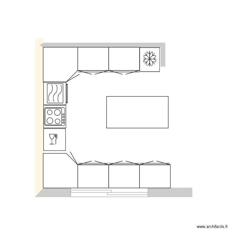 plan 1. Plan de 0 pièce et 0 m2