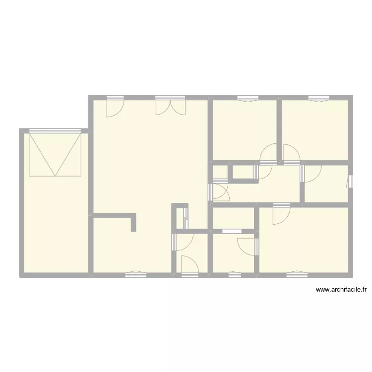 LARDANS - BOURGTHEROULDE. Plan de 