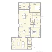 PLAN MAISON ACTUELLE PETIT HAMEAU BIS 1