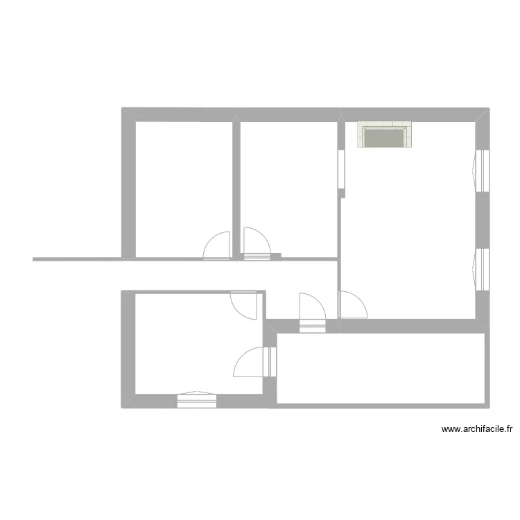 VILLA DES VANS. Plan de 