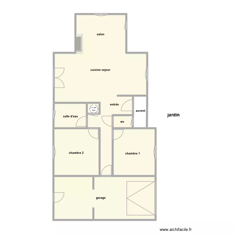 pierre am. Plan de 8  et 88 m²