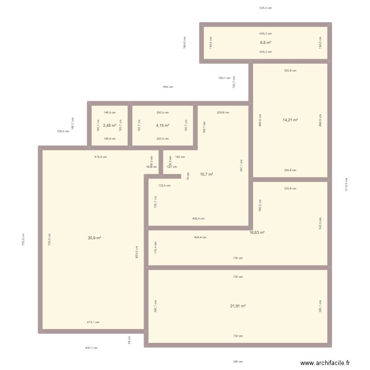 dupex 7 P. Plan de 0 pièce et 0 m2