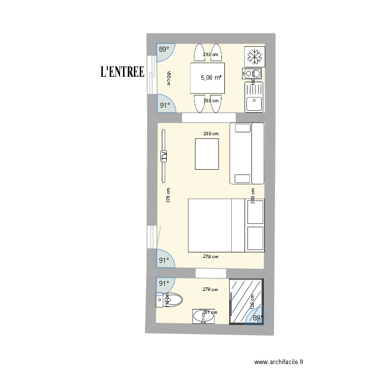 PHIL. Plan de 0 pièce et 0 m2