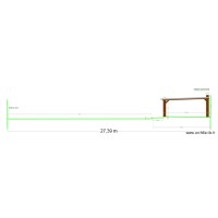 PCMI3 Plan de coupe Carport - Avant