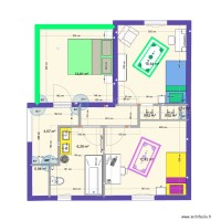 plan rdc new baignoire