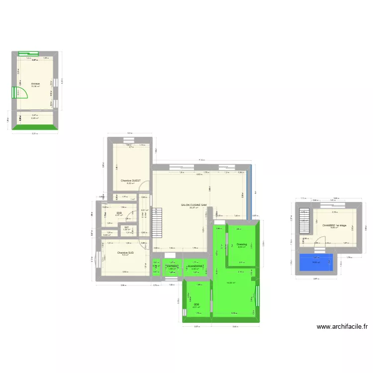 Maison PTZ extension 2.0 pour bach. Plan de Maison PTZ extension 2.0 pour bach. Plan de