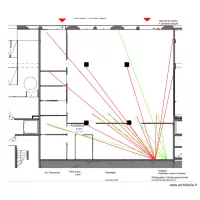 khenniche pharmacie implantation gaine enterr&eacute;e dans dalle