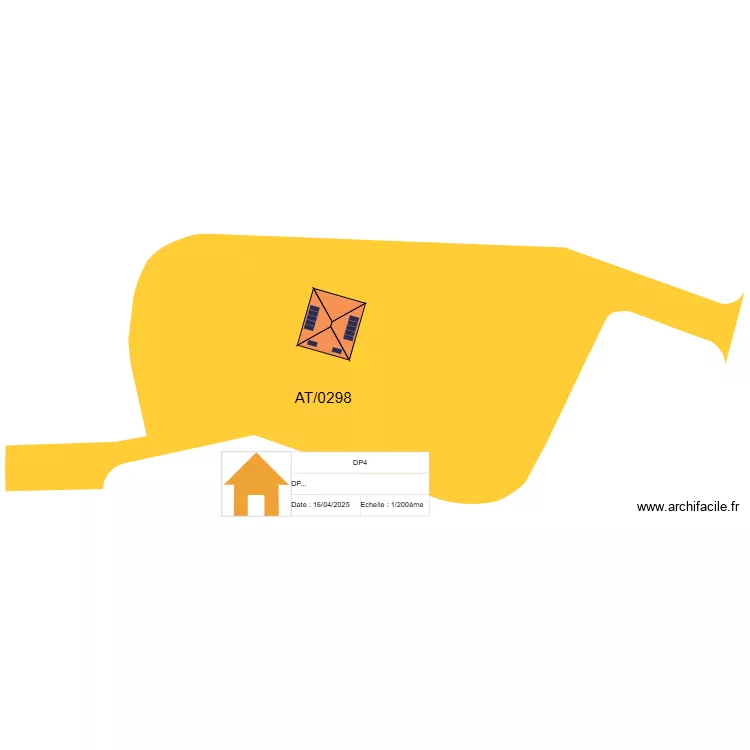 DP4 BOUVAGNET. Plan de 