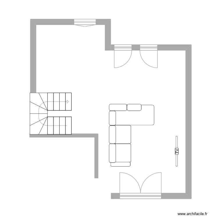 Maison Roosvelt. Plan de Maison Roosvelt. Plan de
