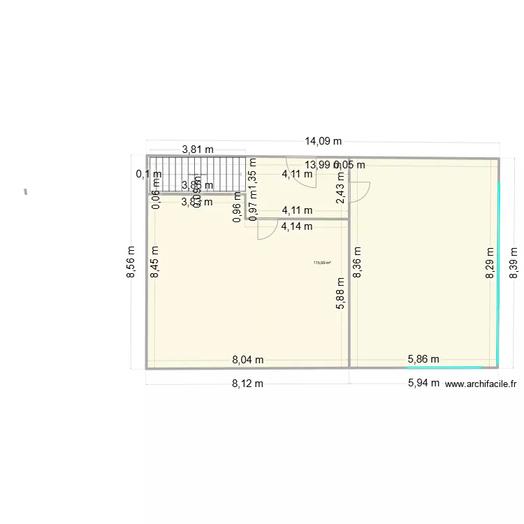 arnaud étage. Plan de arnaud étage. Plan de