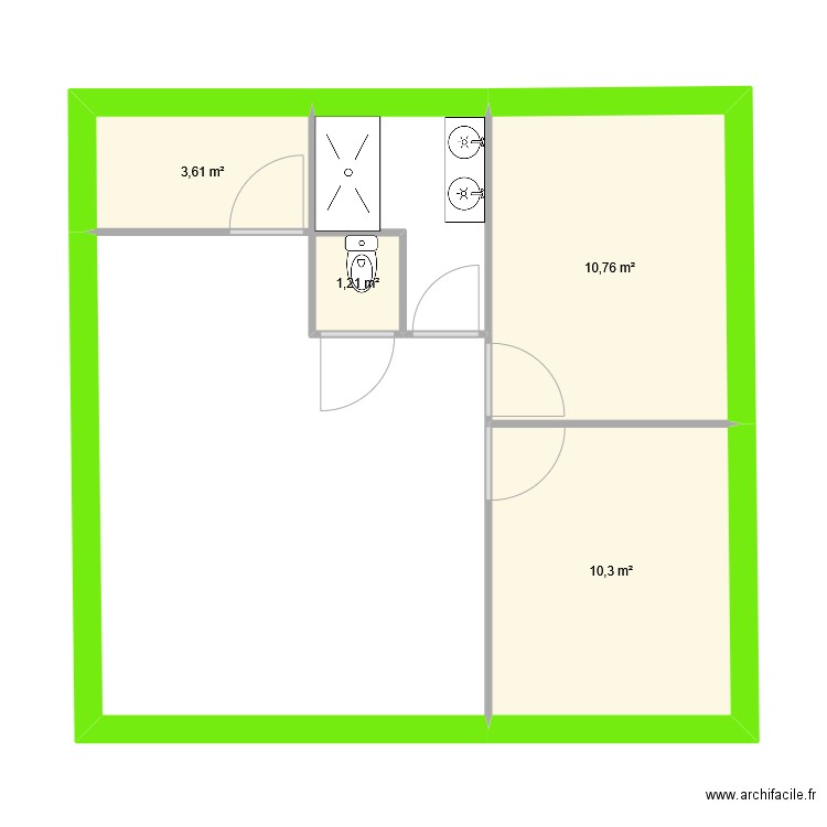 maison sociale 2. Plan de 0 pièce et 0 m2