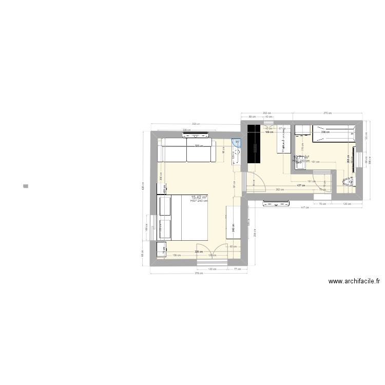 unpetitplus. Plan de 0 pièce et 0 m2