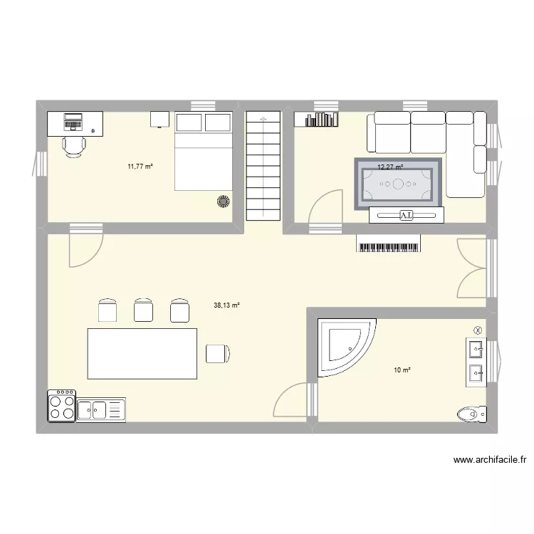num 2. Plan de 4 et 72 m² num 2. Plan de 4 et 72 m²