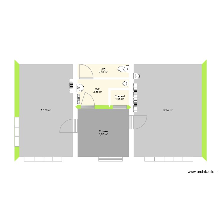 local la bulle de claire. Plan de 0 pièce et 0 m2