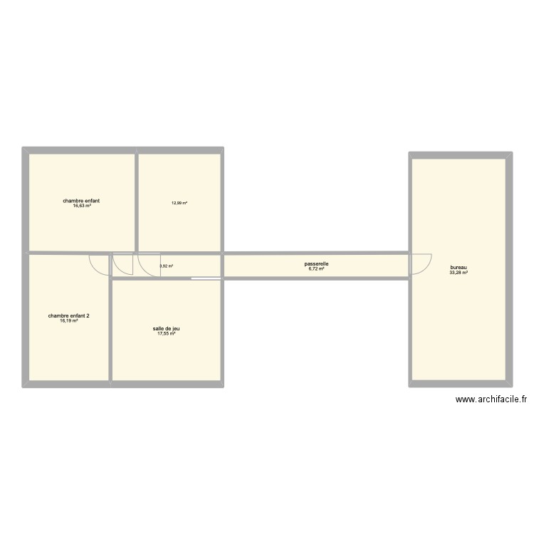 Etage ferme Mouvaux. Plan de 0 pièce et 0 m2