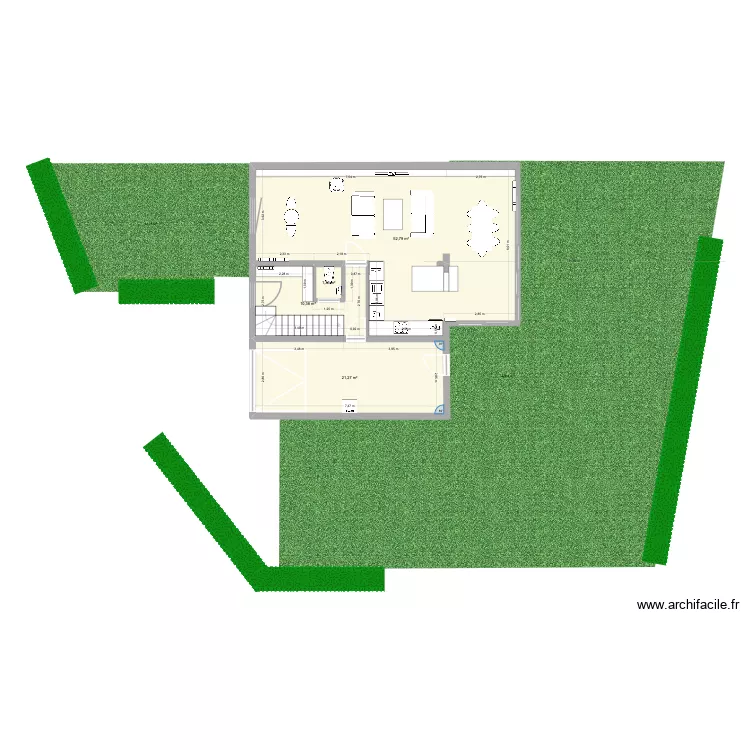 Chéreng - +3m v3 sans poteau. Plan de Chéreng - +3m v3 sans poteau. Plan de