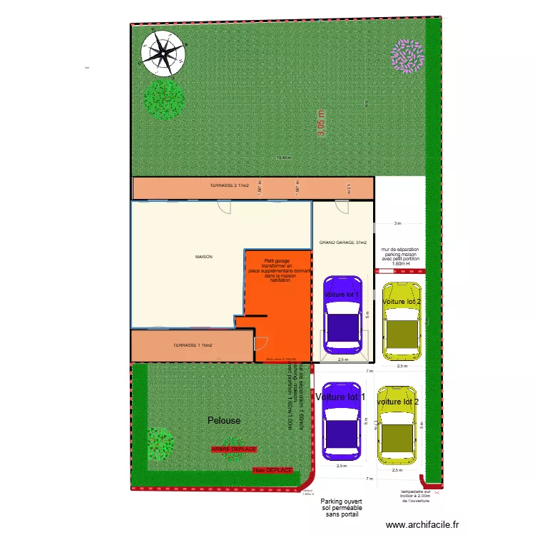 solution parking ouvert choix N&deg;1. Plan de 