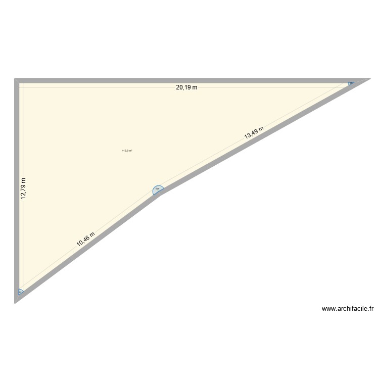 APM Salle. Plan de 0 pièce et 0 m2