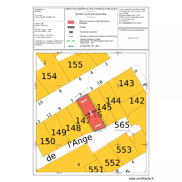 dp02 MUZARD. Plan de 