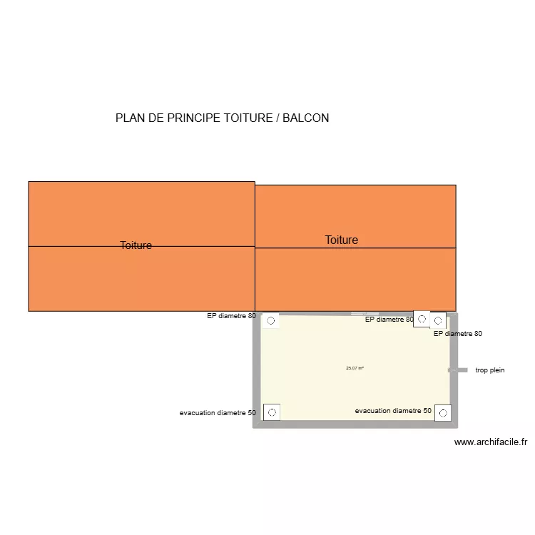 TERRASSE MUSIAL. Plan de TERRASSE MUSIAL. Plan de