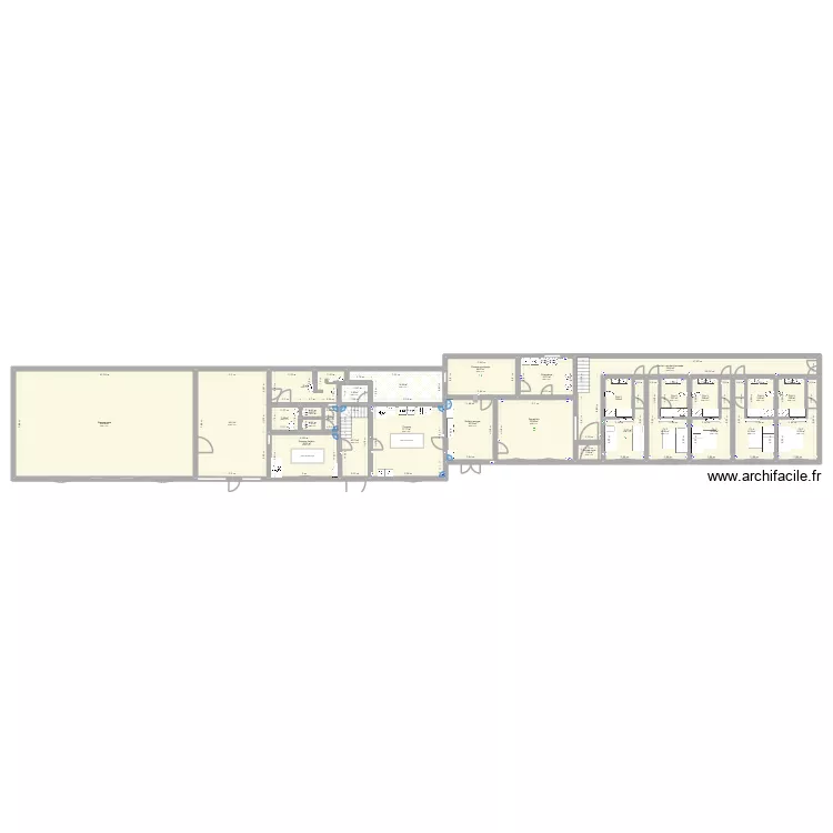 Les 3 saules r&eacute;novation V10. Plan de 
