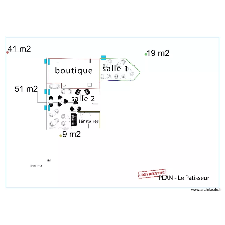 Lepatissier . Plan de 