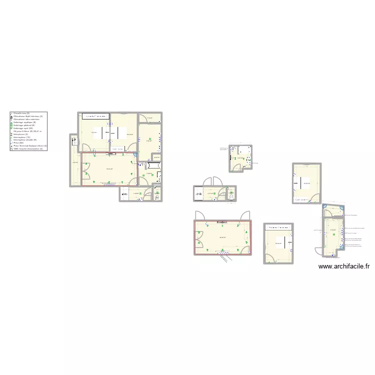 Chantier polo. Plan de 