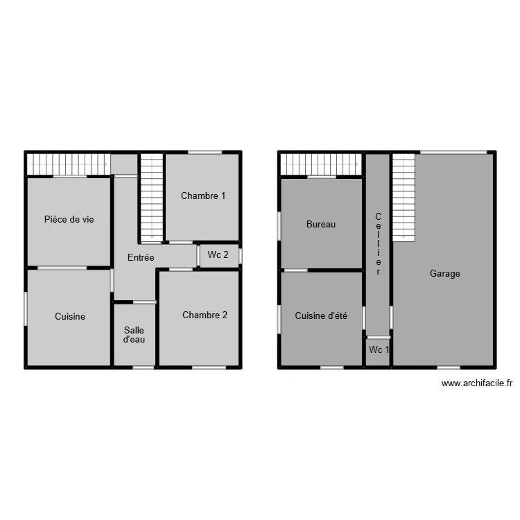 Maurice dpe. Plan de 14 et 132 m² Maurice dpe. Plan de 14 et 132 m²