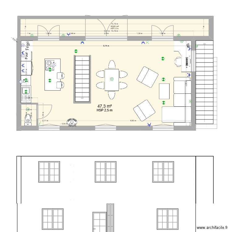 EYGLIERS - EXTENSION 4bis. Plan de 0 pièce et 0 m2
