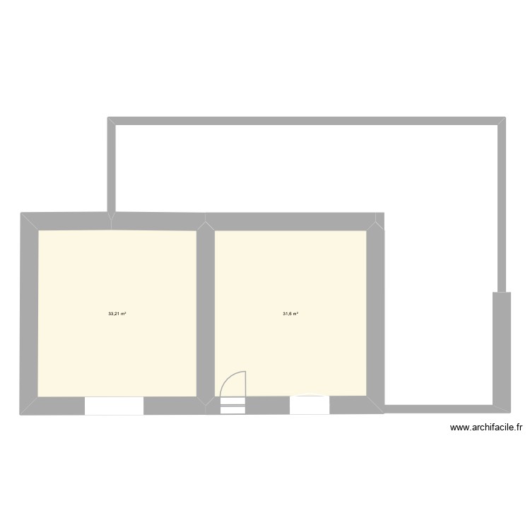maison. Plan de 0 pièce et 0 m2
